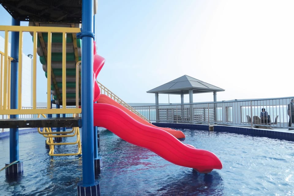 Children play ground, Swimming pool, children