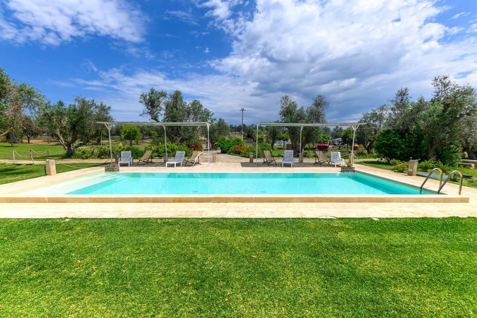 Natural landscape, Pool view, Swimming pool