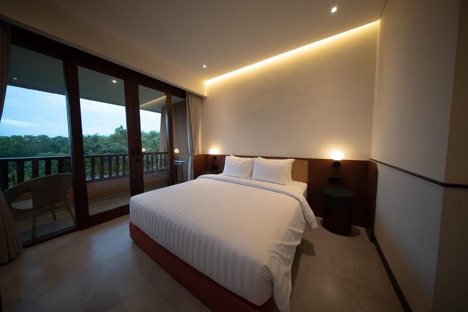 Bed, View (from property/room), Balcony/Terrace, Bedroom