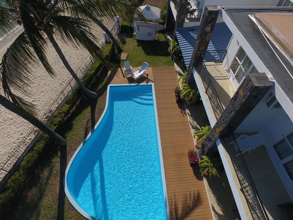 Bird's eye view, Swimming pool