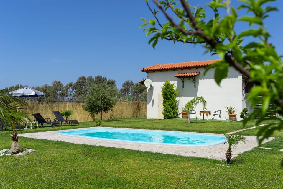 Pool view, Swimming pool, sunbed
