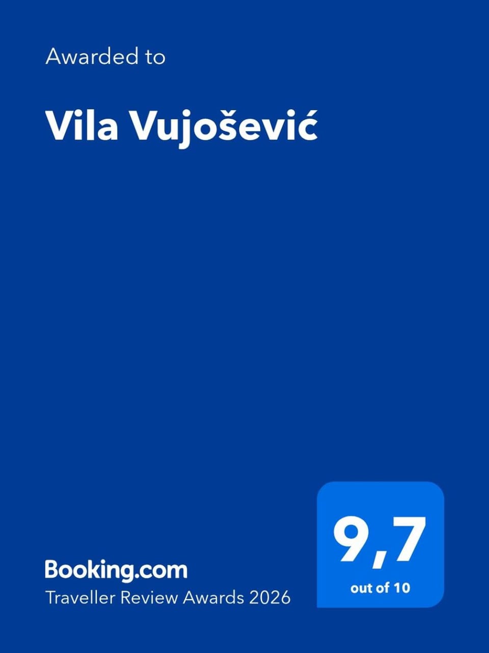 Vila Vujošević Villa in Ulcinj Municipality