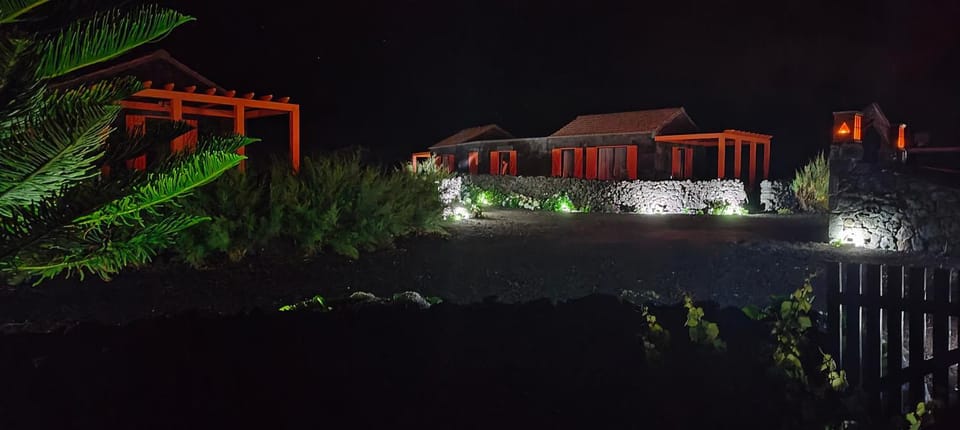 Property building, Night, Garden, Garden view, Parking