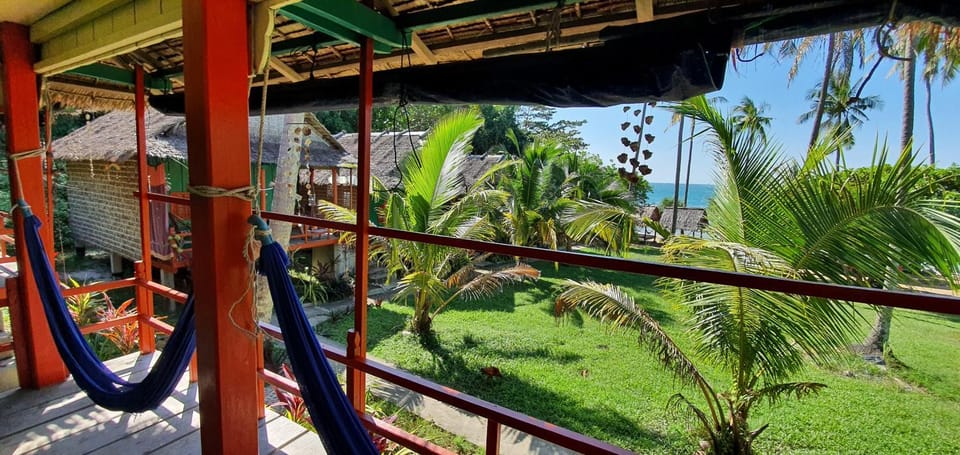 Khim Vouch Ay Rabbit island Nature lodge in Kien Giang