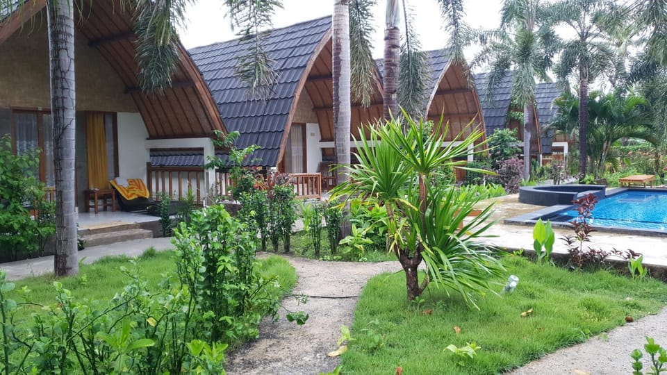 Property building, Garden