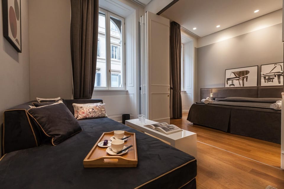 Living room, Bedroom