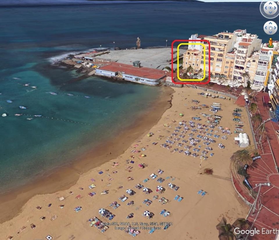 Bird's eye view, Beach