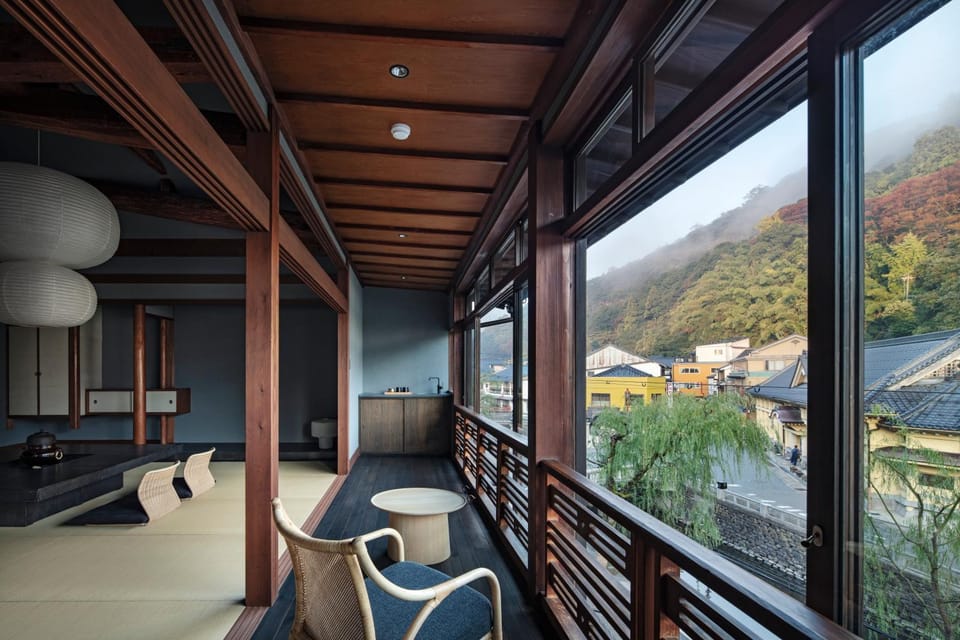 Seating area, River view