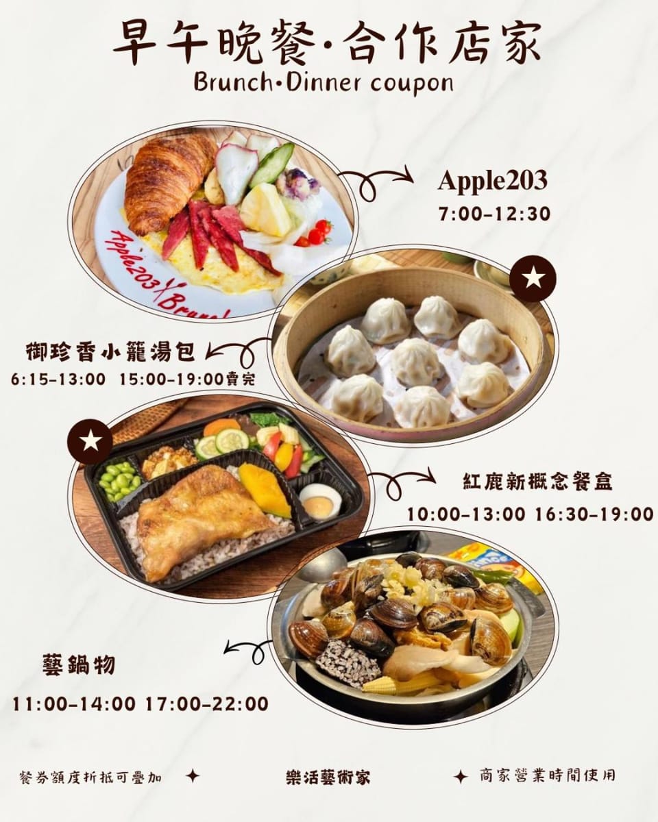 Breakfast, Lunch, Dinner