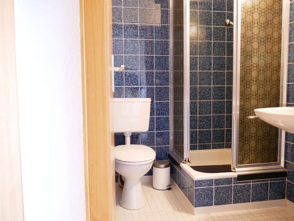 Bathroom, Living room