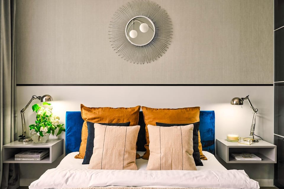 Bed, Bedroom, air conditioner