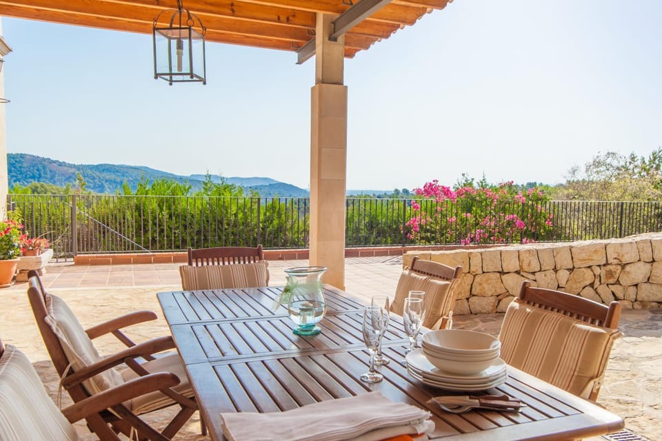Patio, Balcony/Terrace, Mountain view