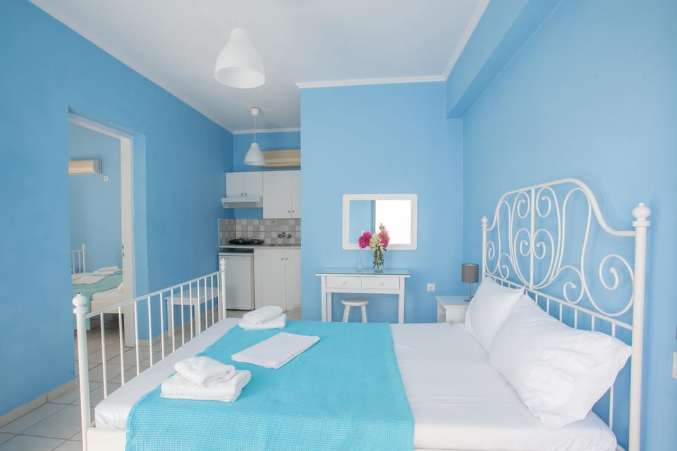 Blue White House Apartment in Lefkada, Lefkada Municipality, Greece