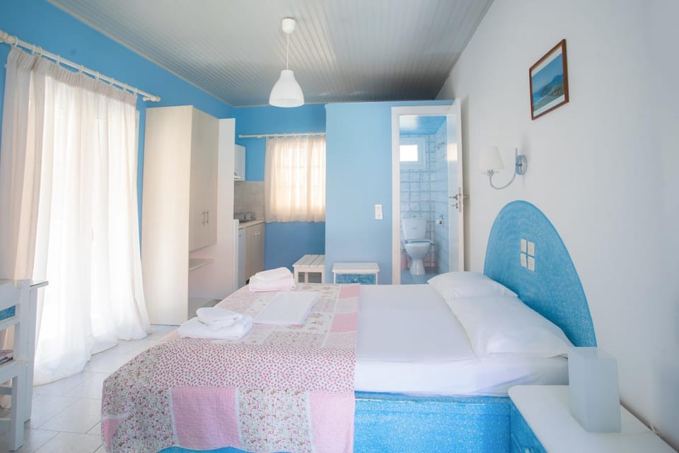 Blue White House Apartment in Lefkada, Lefkada Municipality, Greece