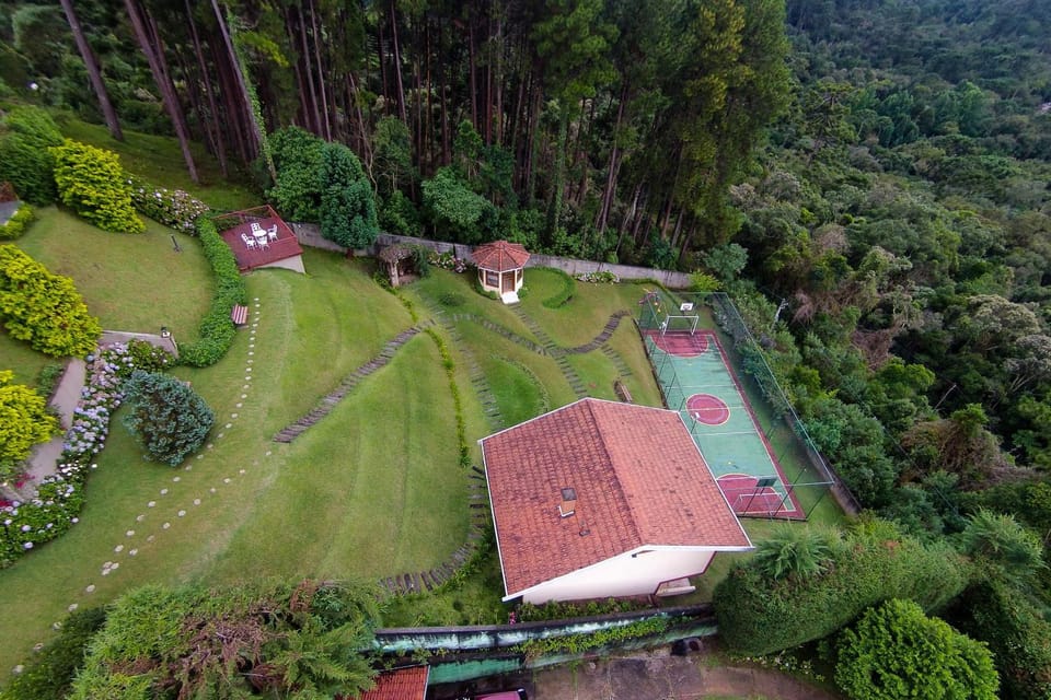 Garden view, Mountain view