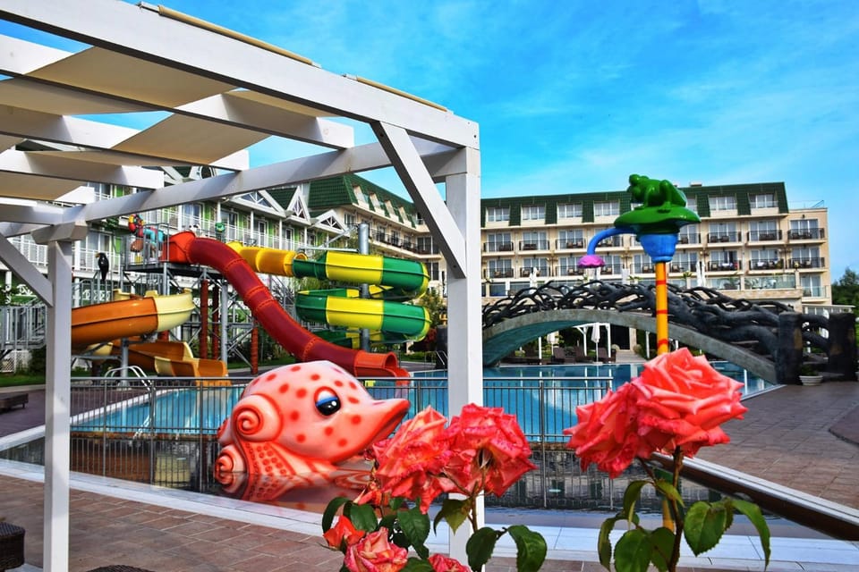 Children play ground, Aqua park, children