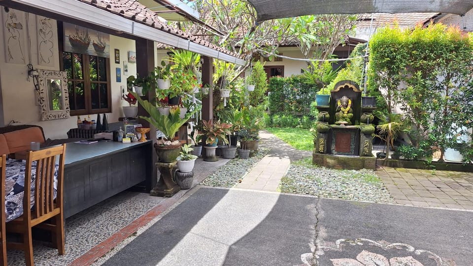 Property building, Garden view