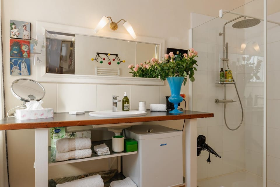 Bathroom, Living room