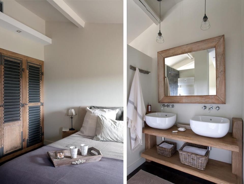 Bed, Bathroom, Bedroom, towels