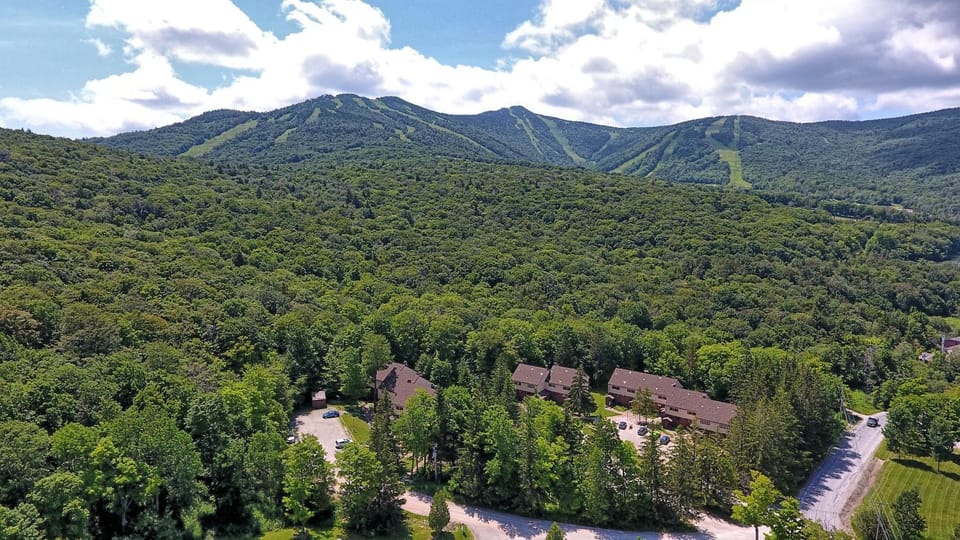 Natural landscape, Bird's eye view, Mountain view