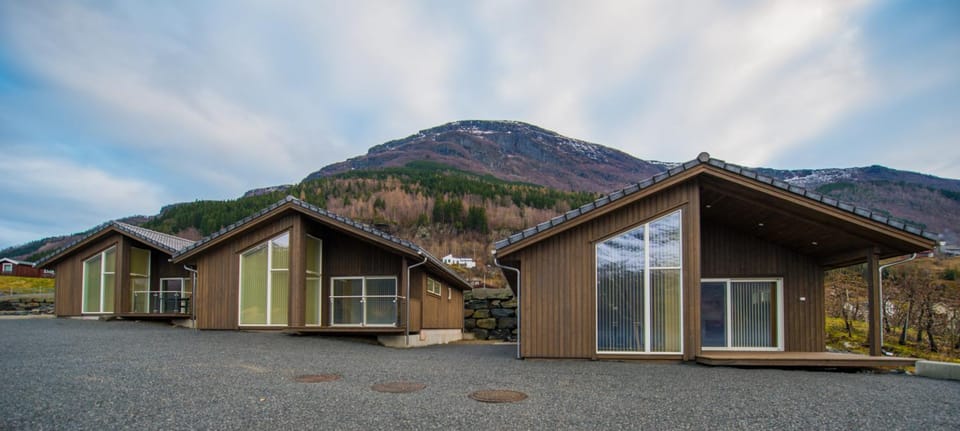 Property building, Day, Autumn, Mountain view