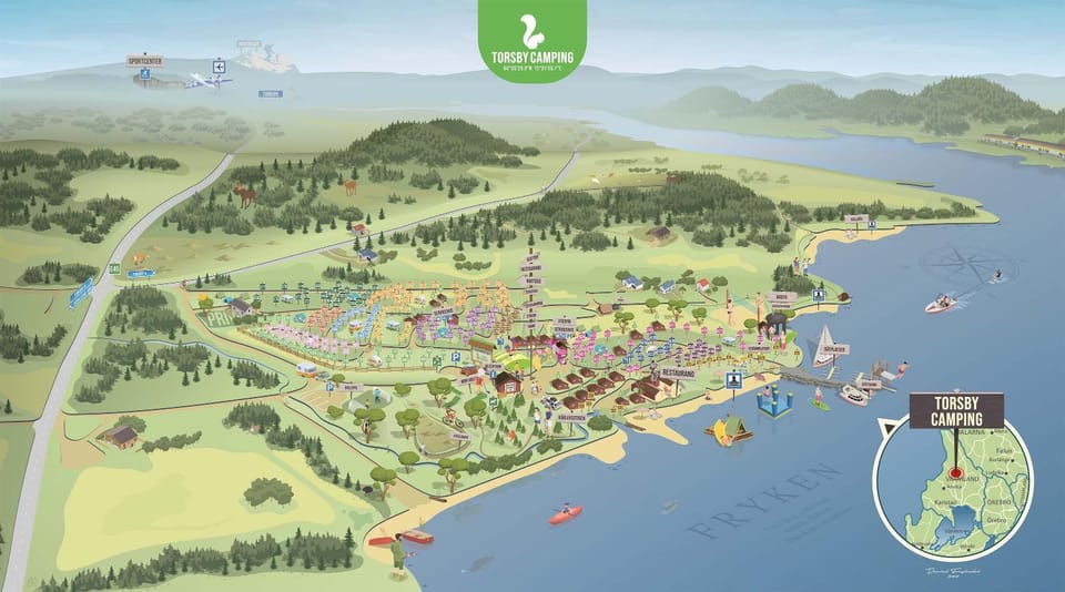Torsby Camping Campground/ 
RV Resort in Sweden