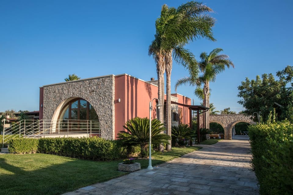 Property building, Garden view