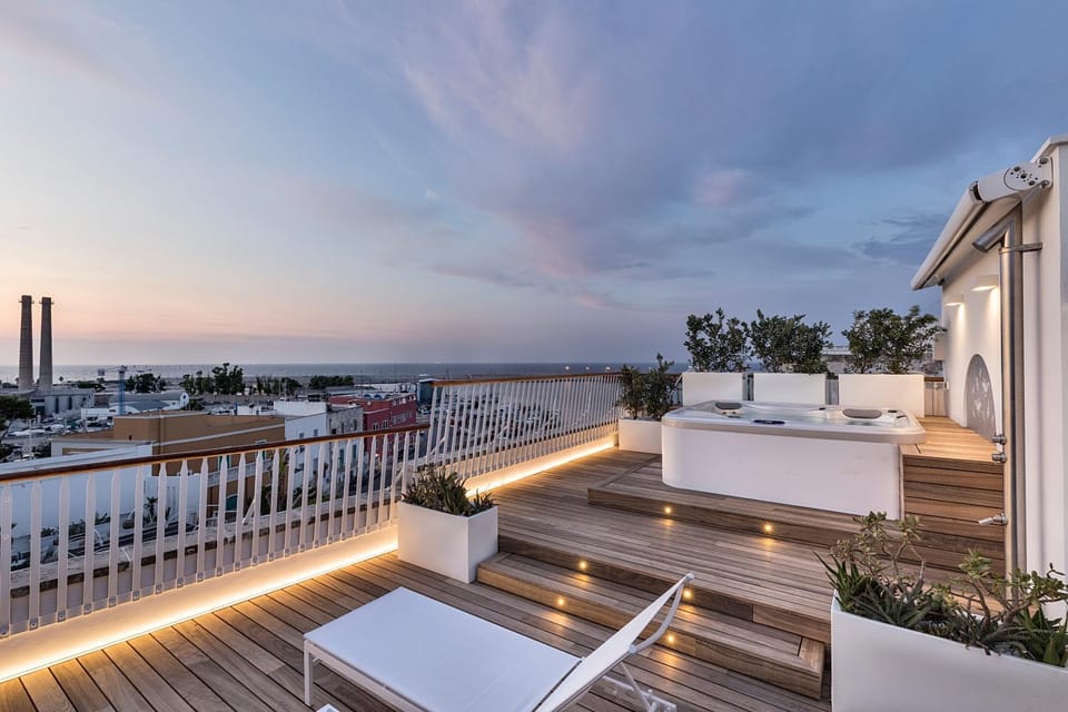 Balcony/Terrace, Sea view, Sunset