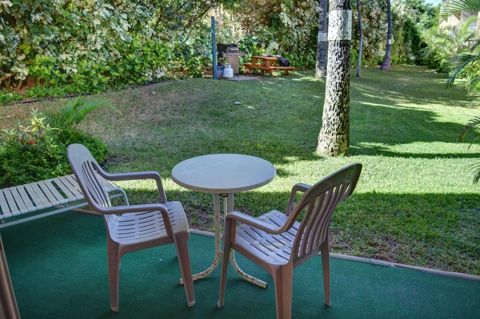 Property building, Patio