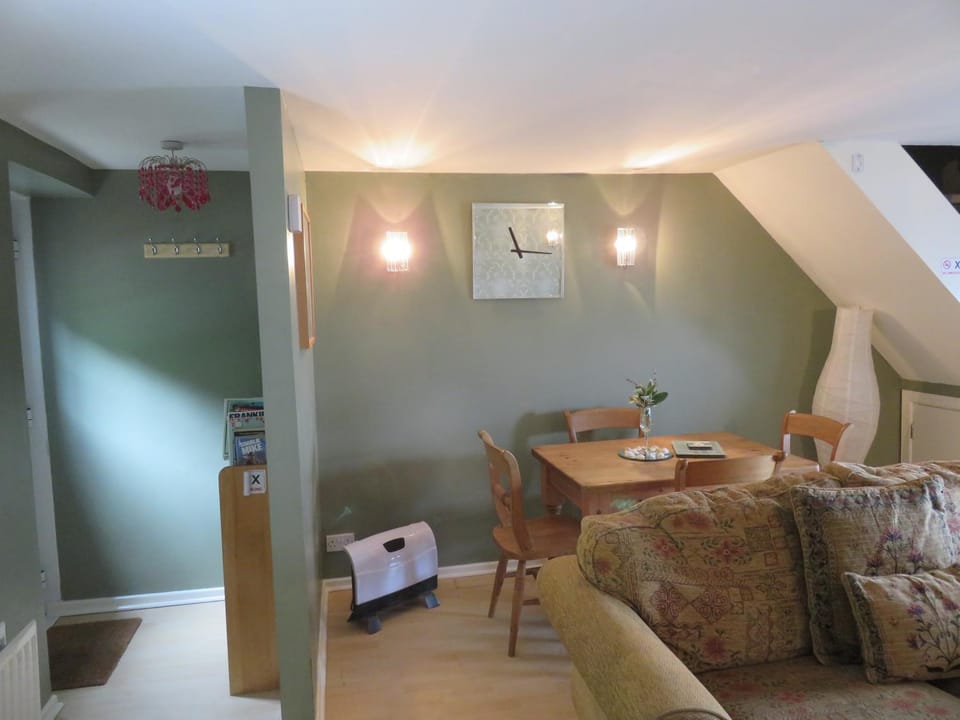 Living room, Dining area, Sea view