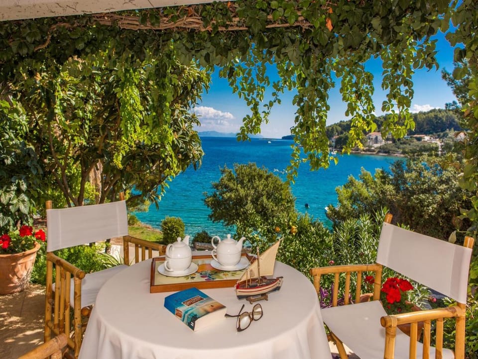 Summer, Garden, Balcony/Terrace, On site, Garden view, Sea view