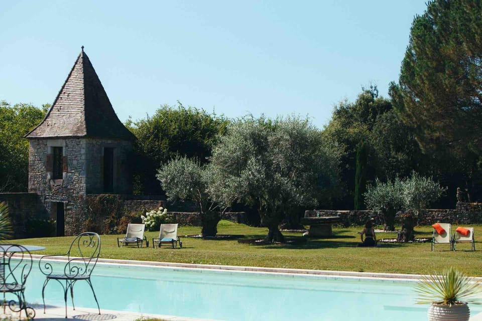 Garden, Garden view, Pool view, Swimming pool, sunbed