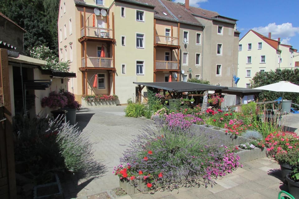Property building, Garden