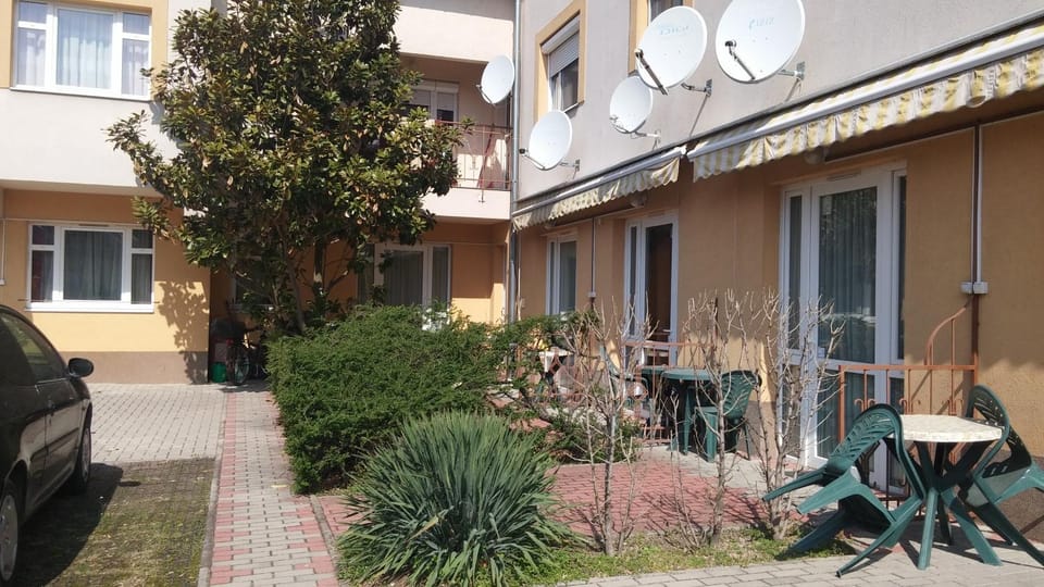 Property building, Garden