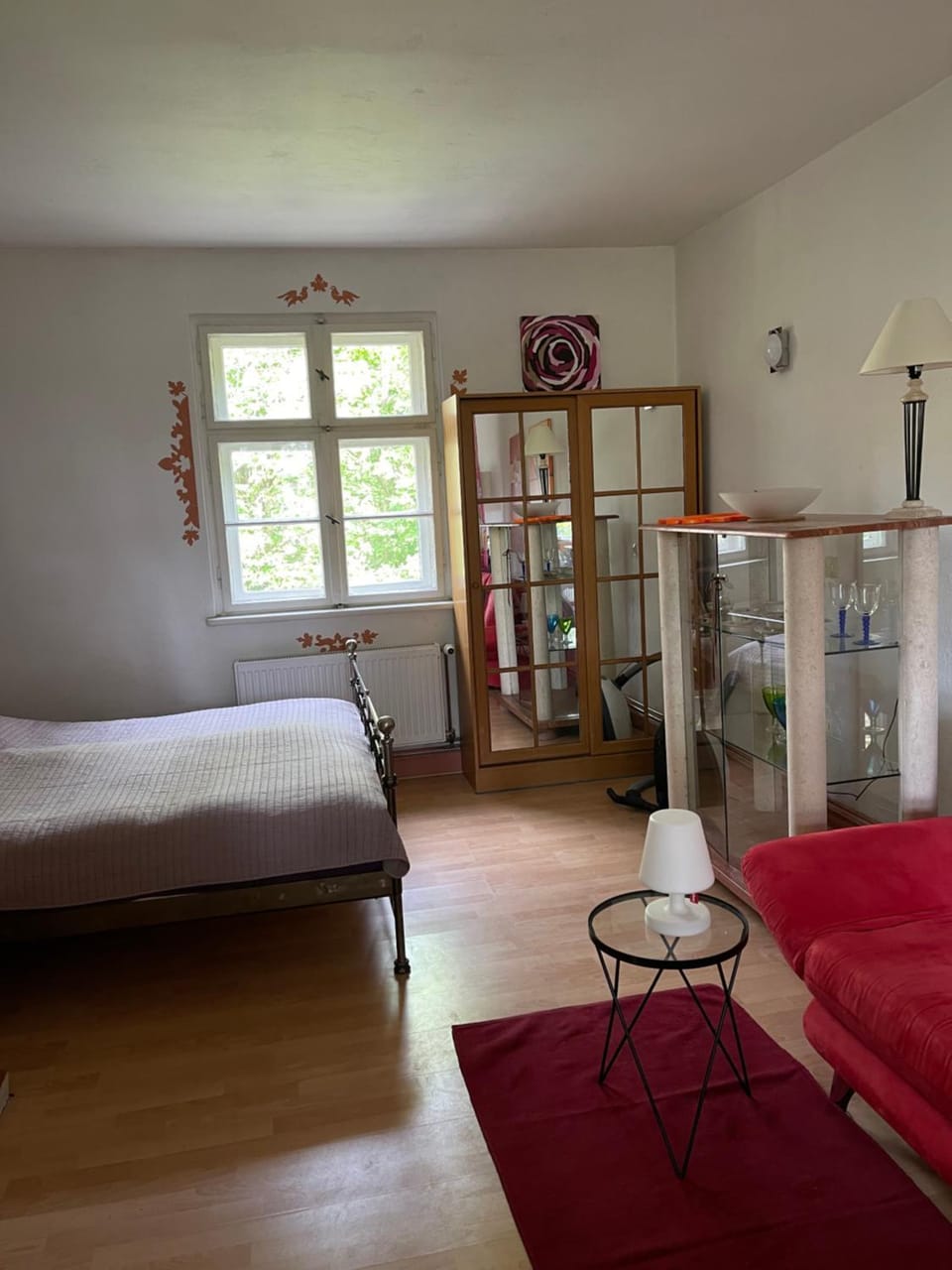 Bed, Photo of the whole room, Bedroom, wardrobe