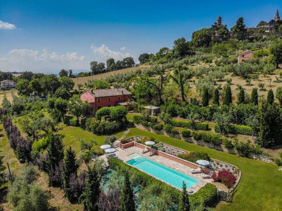 Bird's eye view, Garden, Pool view
