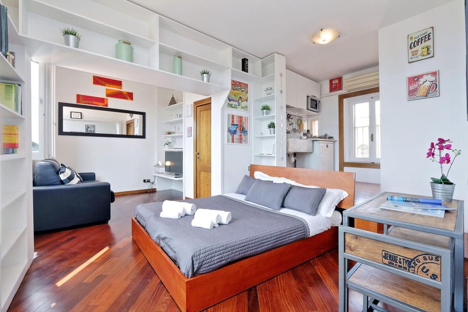 Living room, Bedroom