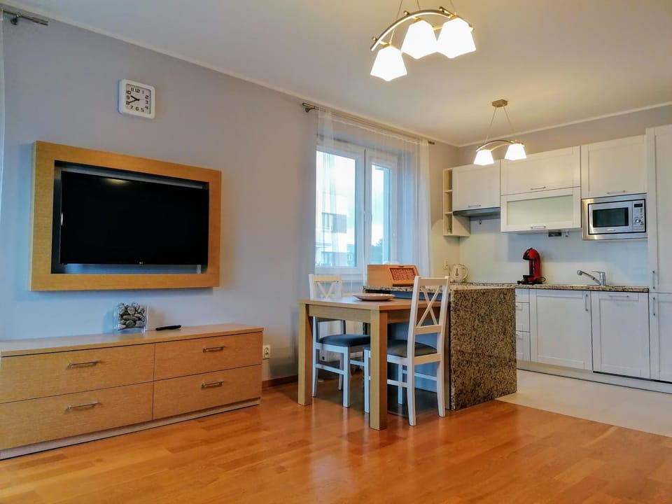 TV and multimedia, Kitchen or kitchenette, Living room, Dining area