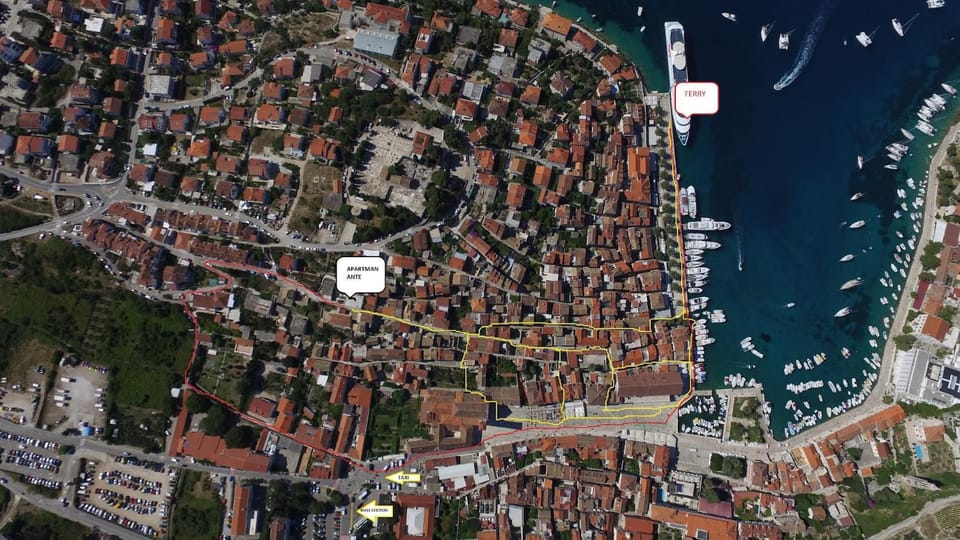 Apartments Ante 2 Hvar center, pool Apartment in Hvar