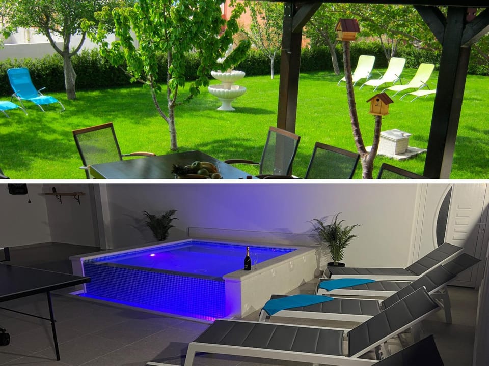 Seating area, Evening entertainment, Swimming pool, sunbed