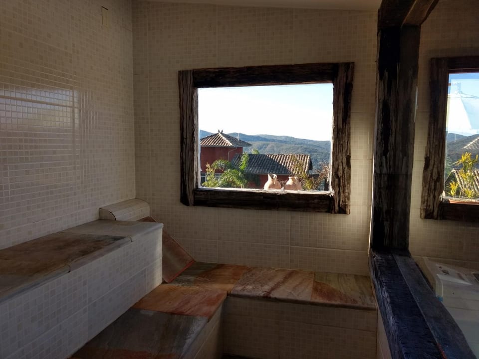 Sauna, Mountain view