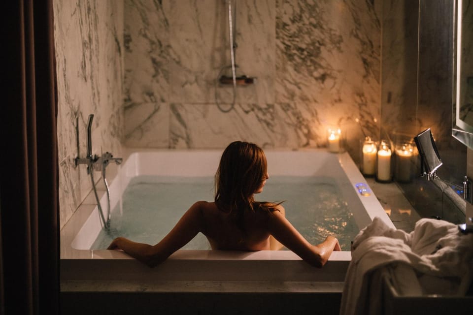 Shower, Hot Tub, Bathroom, Bath