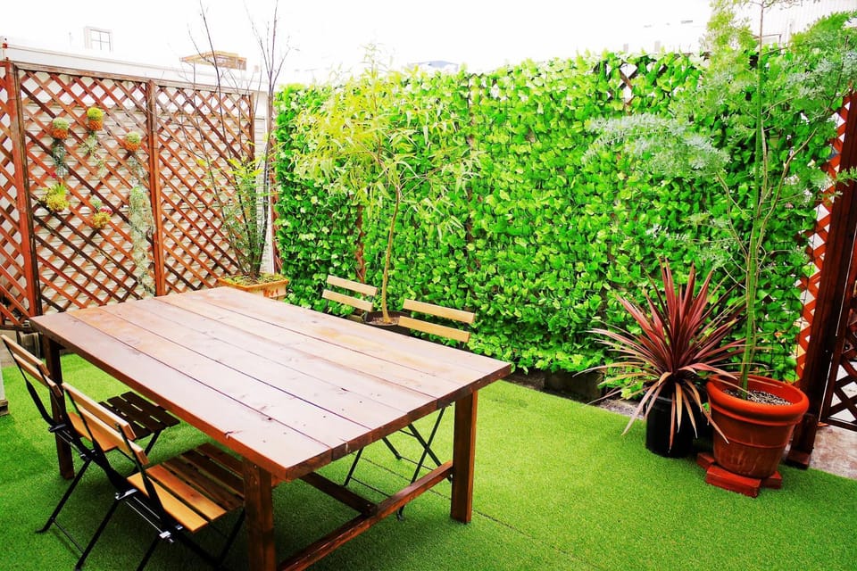 Balcony/Terrace, Garden view