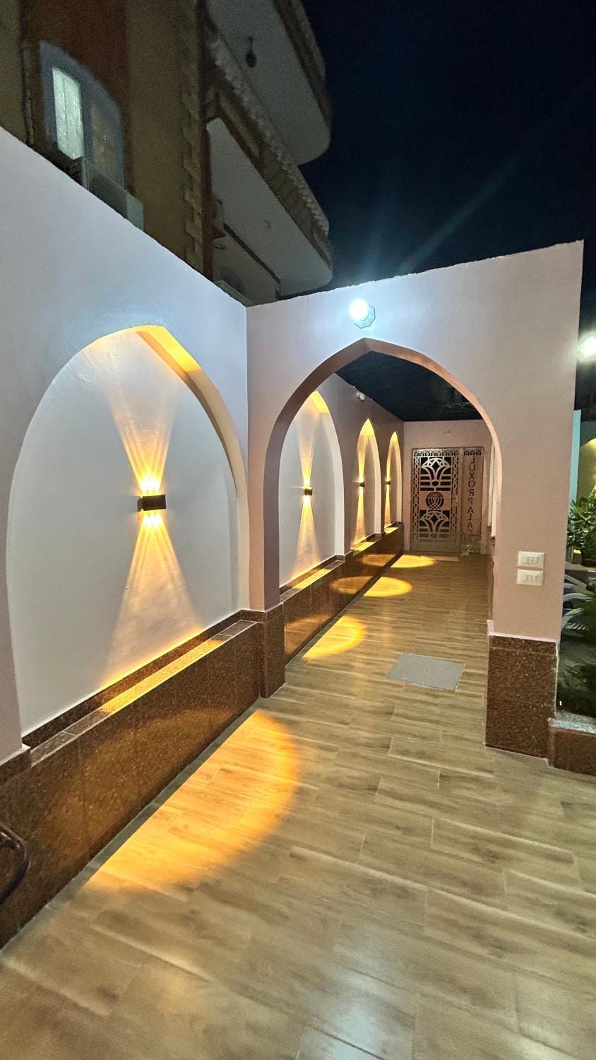 Property building, Night