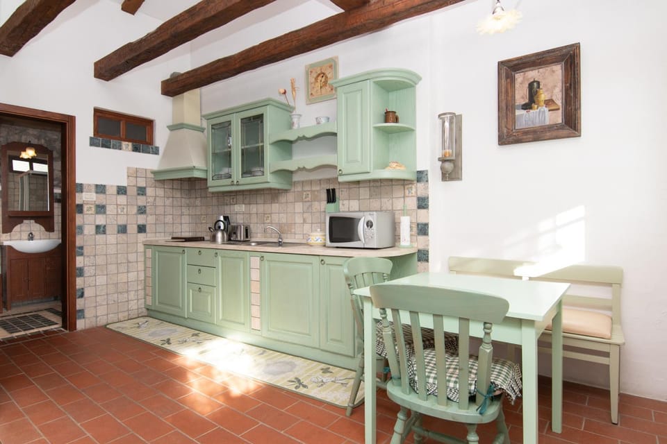 Kitchen or kitchenette, Dining area
