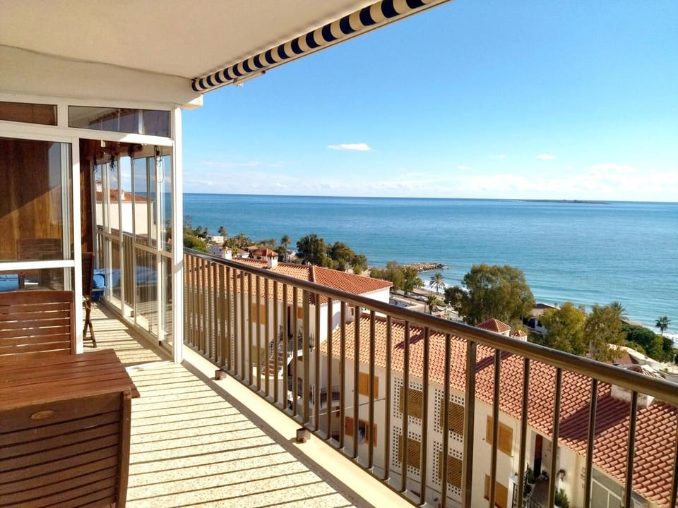 Day, Natural landscape, View (from property/room), Balcony/Terrace, Balcony/Terrace, Sea view