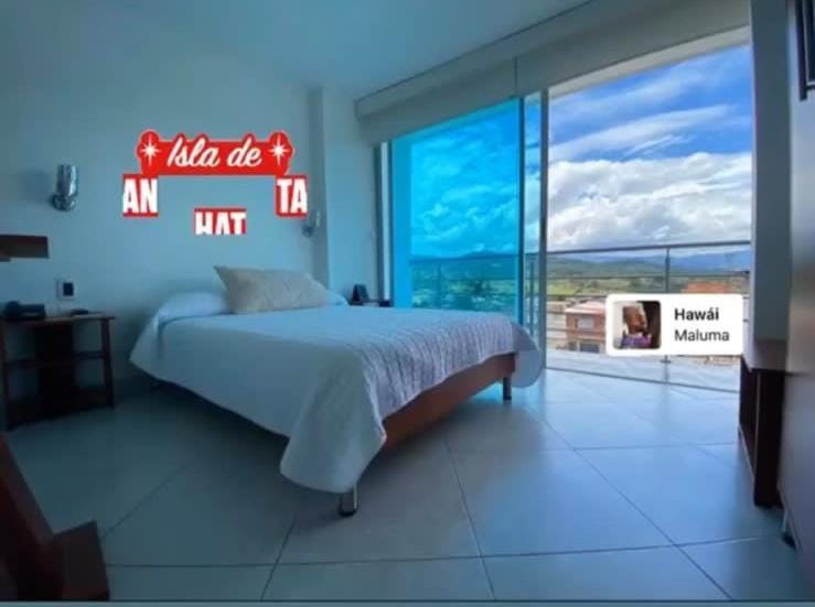 Bed, Natural landscape, Mountain view