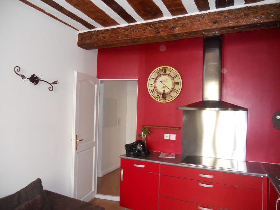 Kitchen or kitchenette, Living room, Area and facilities