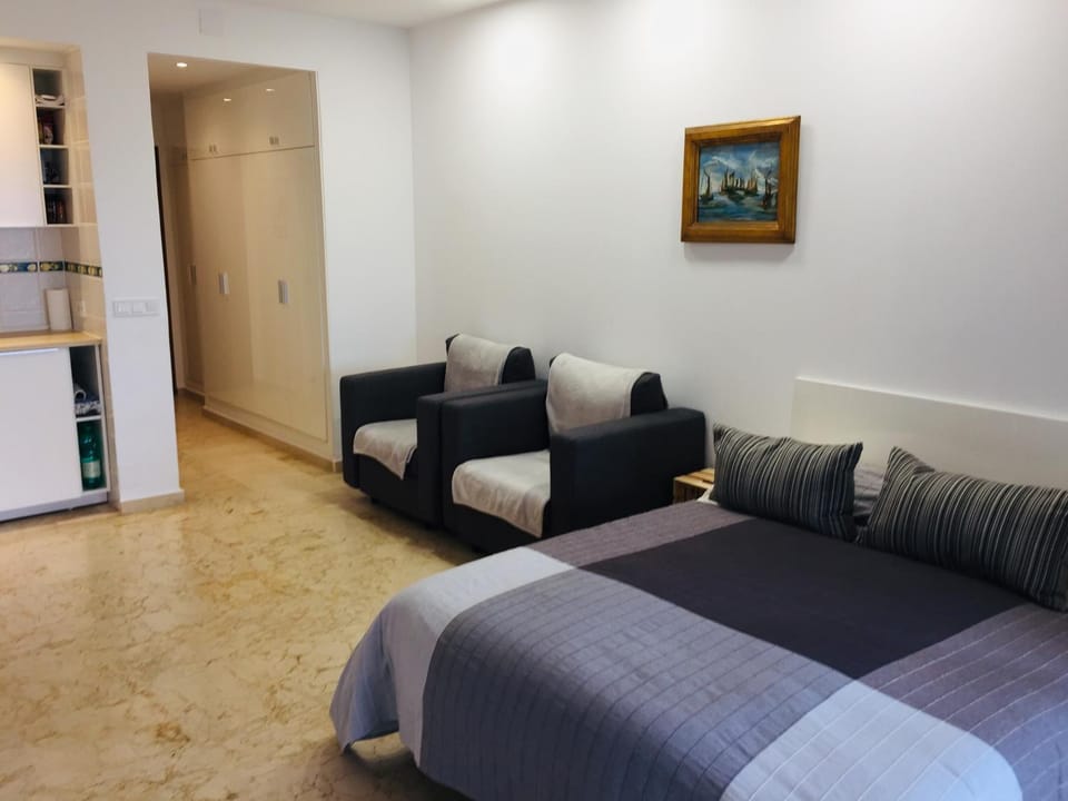 Living room, Bedroom