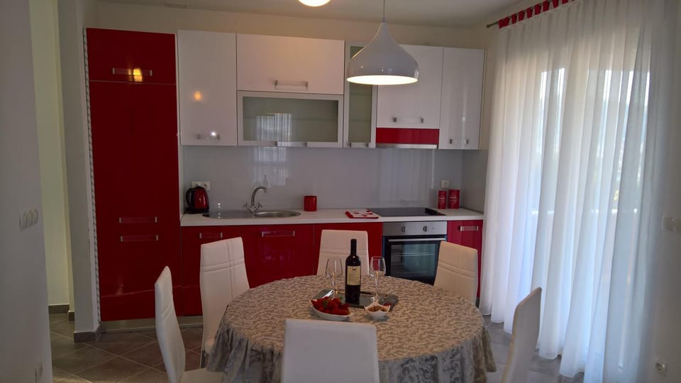 Kitchen or kitchenette, Dining area